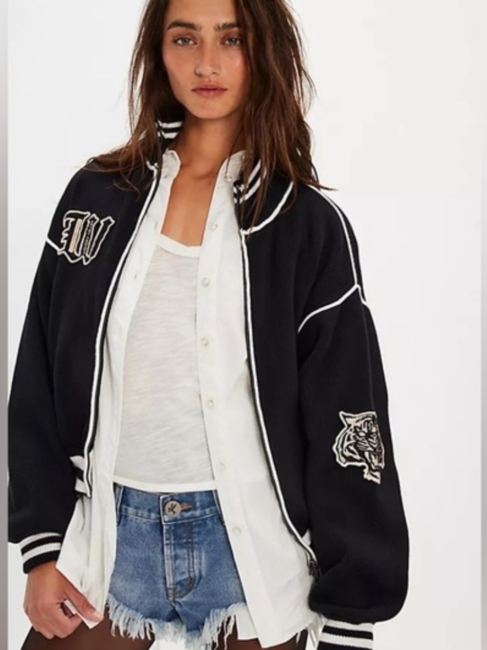 We The Free First Team Sweater Jacket S NWT